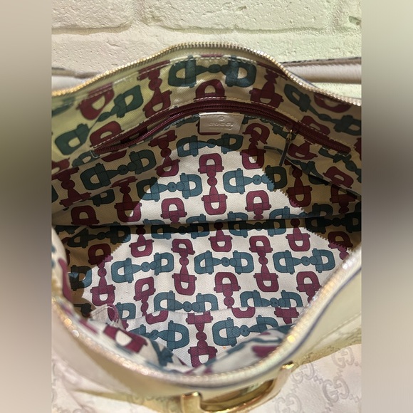 Gucci Abbey Hobo Bag & Matching Wallet (Cream) - Picture 7 of 8